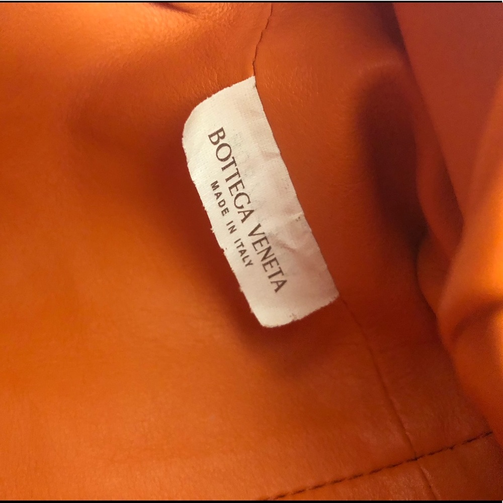 Bottega Veneta Mini Pouch in Orange - Picture 8 of 9
